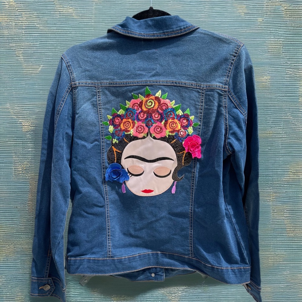 Frida Kahlo Designed Jean Jacket